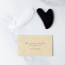 Load image into Gallery viewer, Black Obsidian Heart